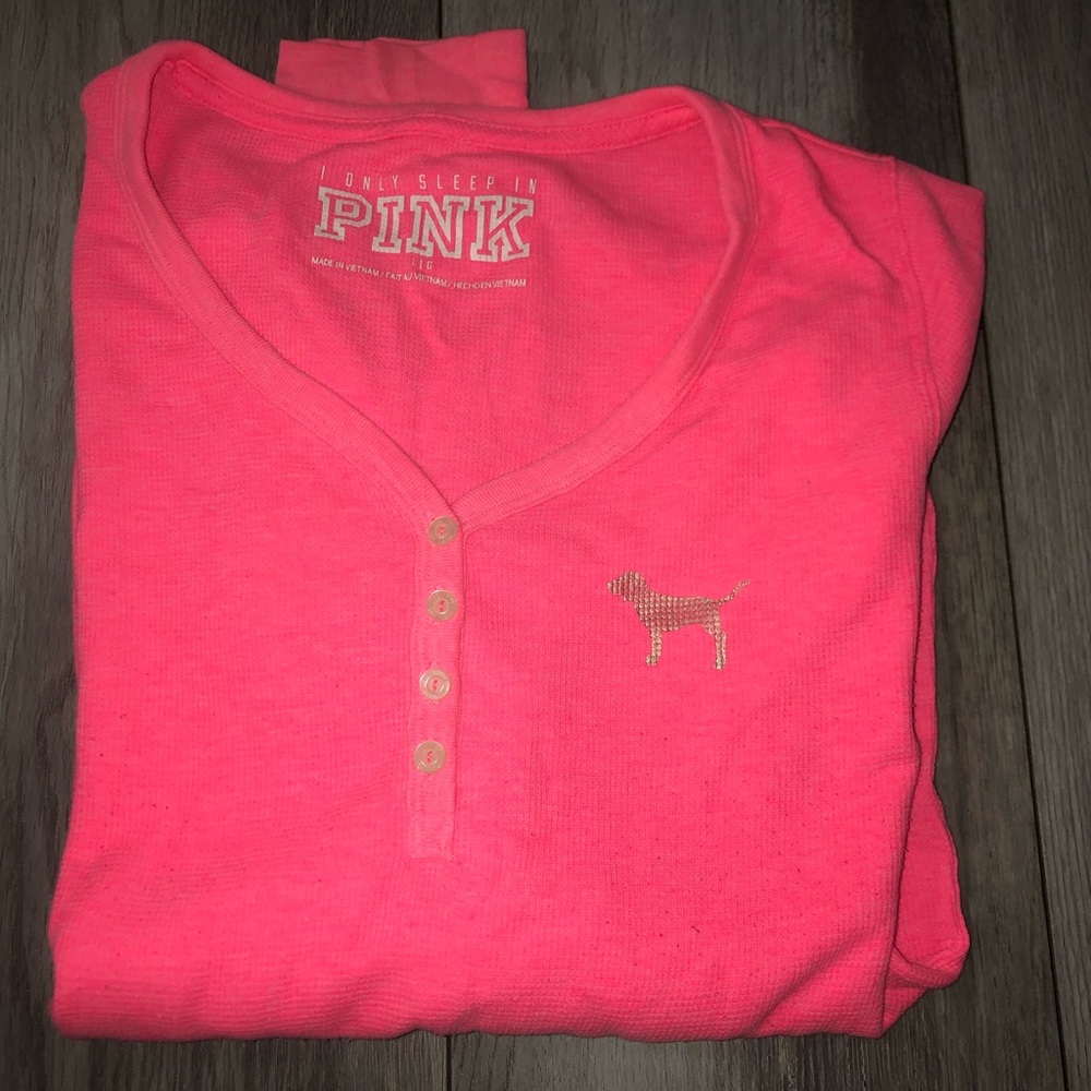 PINK SLEEP IN LONG SLEEVE